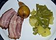 Bohnen, Birnen und Speck - Eintopf nach Omas Rezept