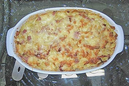 Schinken - Nudel - Auflauf 8