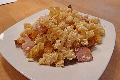 Schinken - Nudel - Auflauf 4