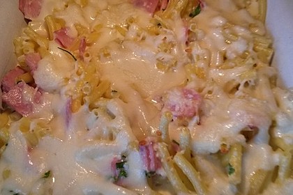 Schinken - Nudel - Auflauf 7