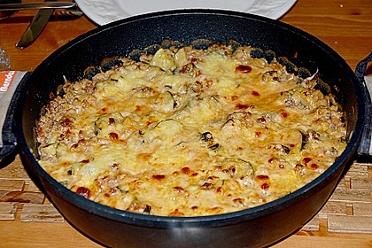 Zucchini - Auflauf 7