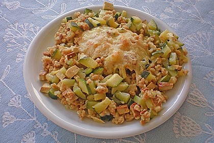 Zucchini - Auflauf 4