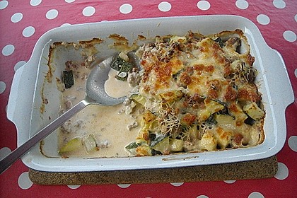 Zucchini - Auflauf 8