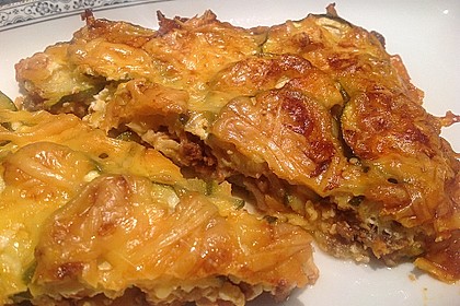 Zucchini - Auflauf 1
