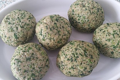 Spinatknödel 2