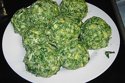 Spinatknödel 30