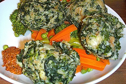 Spinatknödel 38