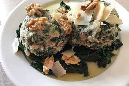 Spinatknödel 8