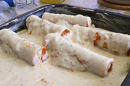 Cannelloni mit Hackfleischf&uuml;llung