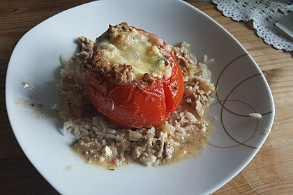 Gefüllte Tomaten mit Hackfleisch 6