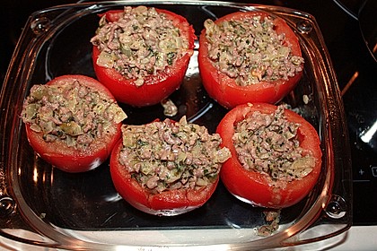 Gefüllte Tomaten mit Hackfleisch 8