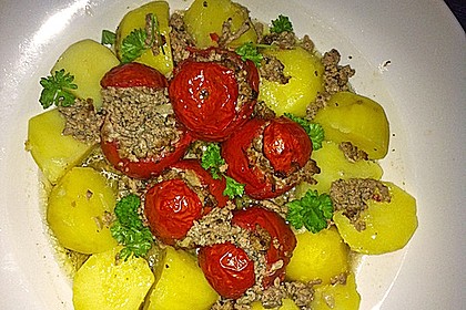 Gefüllte Tomaten mit Hackfleisch 13
