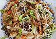 Schweinefleisch mit Glasnudeln