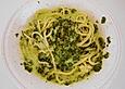Spaghetti mit Spinatsauce