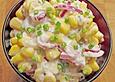 Maissalat mit Meerrettich
