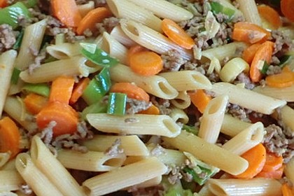 Curryrahm - Nudeln mit Hackfleisch 19