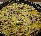 Curryrahm - Nudeln mit Hackfleisch (Bild)