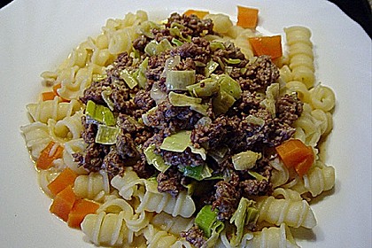 Curryrahm - Nudeln mit Hackfleisch 13