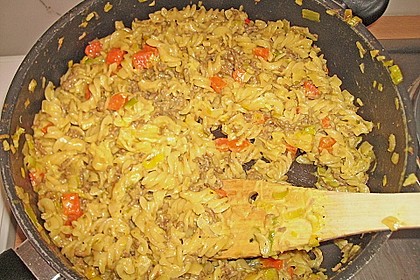 Curryrahm - Nudeln mit Hackfleisch 36