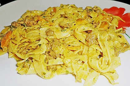 Curryrahm - Nudeln mit Hackfleisch 33