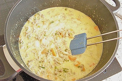 Curryrahm - Nudeln mit Hackfleisch 41