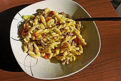 Curryrahm - Nudeln mit Hackfleisch 17