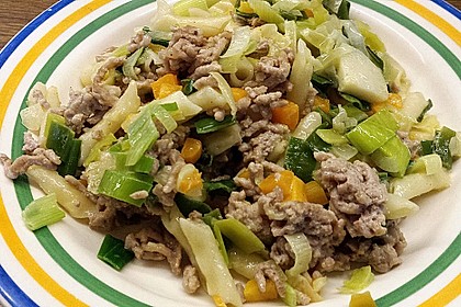 Curryrahm - Nudeln mit Hackfleisch 11