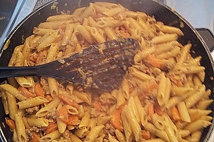 Curryrahm - Nudeln mit Hackfleisch 35
