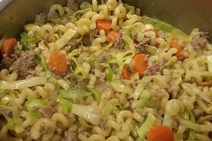 Curryrahm - Nudeln mit Hackfleisch 26