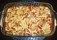 Paprika - Reis - Auflauf mit H&auml;hnchenbrust