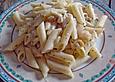 Penne mit Birnen, Taleggio und Waln&uuml;ssen