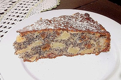 Apfel - Mohnkuchen 1