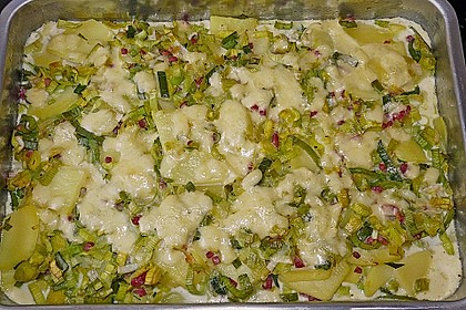 Kartoffel - Lauch - Gratin 13
