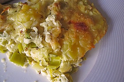 Kartoffel - Lauch - Gratin 4