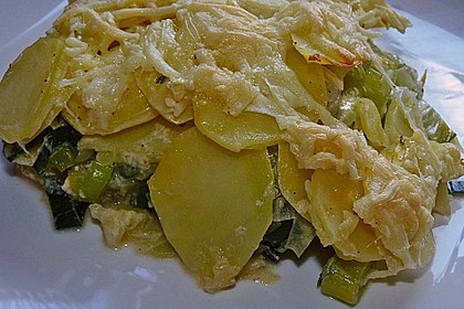 Kartoffel - Lauch - Gratin 3