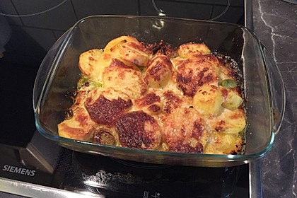 Kartoffel - Lauch - Gratin 6