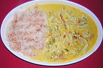 Tandoori - Fleisch in raffinierter Joghurtso&szlig;e
