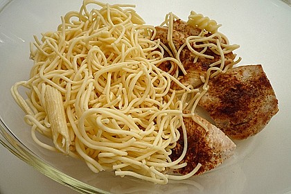 Zwiebel - Sahne - Hähnchen 6
