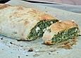 Spinatstrudel mit Schafk&auml;se