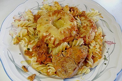 Schweinefilet & Ananas in Currysahne 3