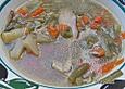 H&uuml;hnersuppe &agrave; la Rosinenkind