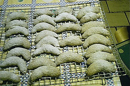 Vanillekipferl, knusprig