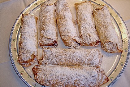 Apfeltaschen aus Yufkateig 1