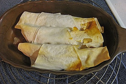 Apfeltaschen aus Yufkateig 10