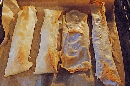 Apfeltaschen aus Yufkateig 14