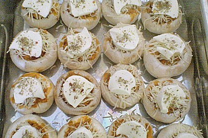 Gef&uuml;llte Champignons 12