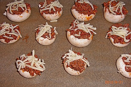 Gef&uuml;llte Champignons 43