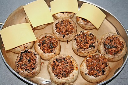 Gef&uuml;llte Champignons 2