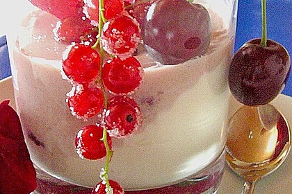 Rosenbl&uuml;ten - Panna Cotta 1