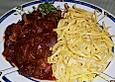 Delikates Wildgulasch mit Sp&auml;tzle